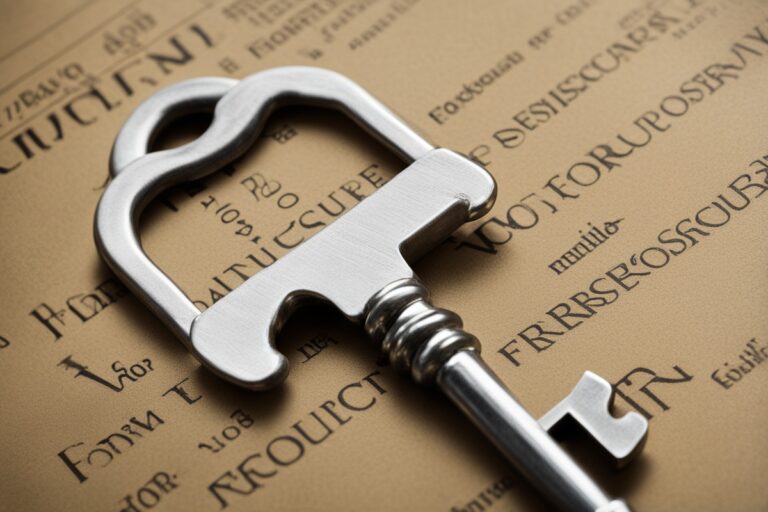 Key Terms In Property Recovery